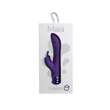 Rabbit-Vibrator Hailey mit zwei Motoren Violett 15,2 x 2,5 cm – Ansicht 2