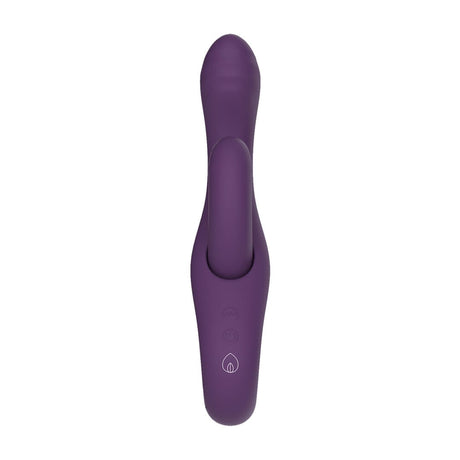 Rabbit-Vibrator Infinity Doppelvibrator Violett 22,2 x 4,6 cm – Ansicht 4