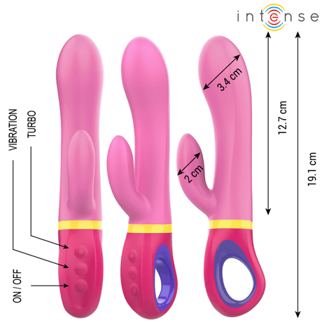 Rabbit-Vibrator Intensiv Daphne Pink Rabbit