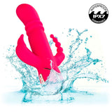 Rabbit-Vibrator Jack Fantasy Dreifach Beheizt Rosa 14,5 x 3,75 cm – Ansicht 9