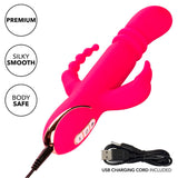 Rabbit-Vibrator Jack Fantasy Dreifach Beheizt Rosa 14,5 x 3,75 cm – Ansicht 8