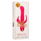 Rabbit-Vibrator Jack Fantasy Dreifach Beheizt Rosa 14,5 x 3,75 cm – Ansicht 10