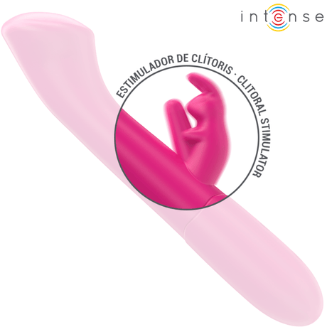 Rabbit-Vibrator Julieta Rabbit 10 Vibrationen Rosa 18,6 cm