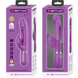 Rabbit-Vibrator Kampas 3 in 1 Multifunktions- Lila