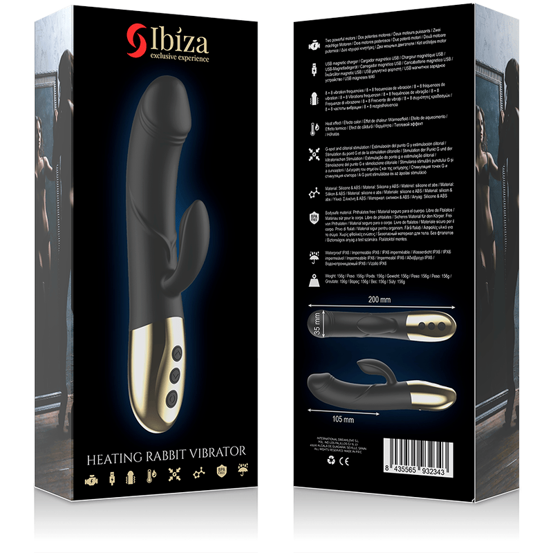 Rabbit-Vibrator Leistungsstarker Anatomischer mit Kaninchen