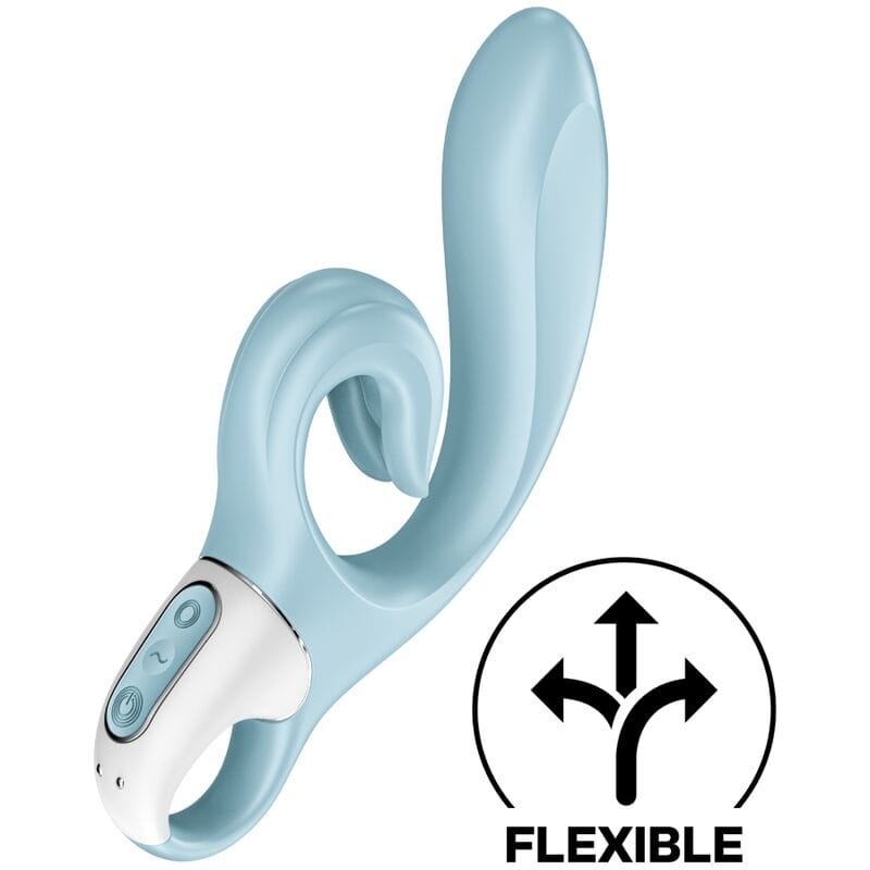 Rabbit-Vibrator Love Me Blau – Ansicht 2