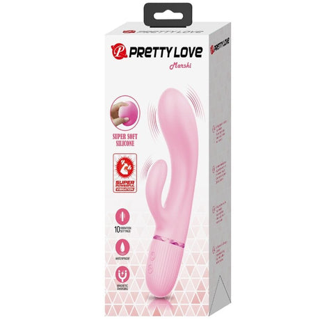 Rabbit-Vibrator Marski Rabbit & g-Spot Rosa