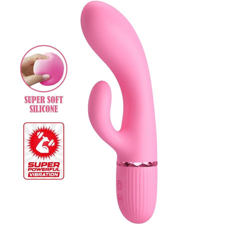 Rabbit-Vibrator Marski Rabbit & g-Spot Rosa