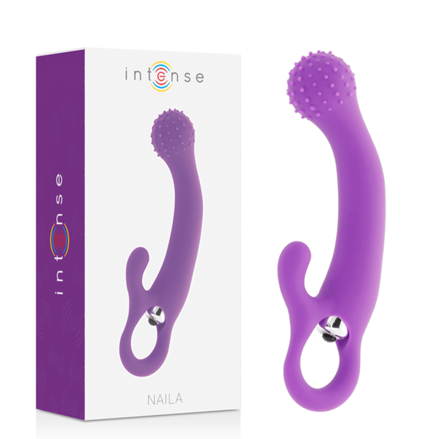 Rabbit-Vibrator Naila vibrierendes Silikon Flieder 17,5 x 3,5 cm