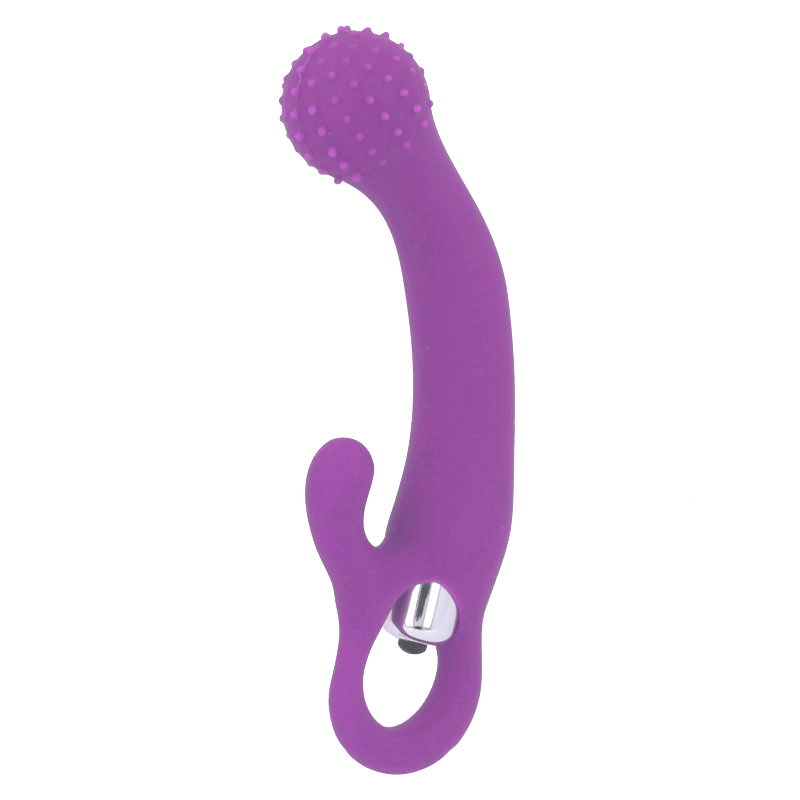 Rabbit-Vibrator Naila vibrierendes Silikon Flieder 17,5 x 3,5 cm – Ansicht 5