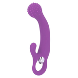 Rabbit-Vibrator Naila vibrierendes Silikon Flieder 17,5 x 3,5 cm – Ansicht 5