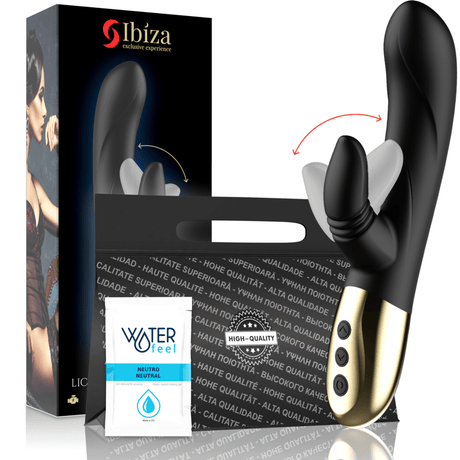 Rabbit-Vibrator Neue Erfahrung mit Leckendem Kaninchen