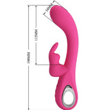 Rabbit-Vibrator Novak 12 Vibrationen Rosa – Ansicht 9