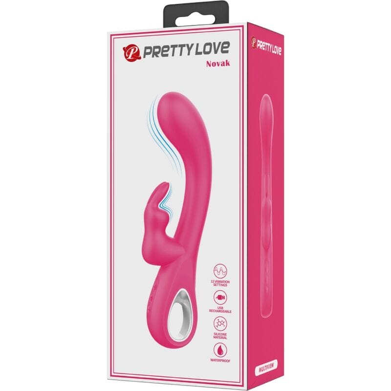 Rabbit-Vibrator Novak 12 Vibrationen Rosa – Ansicht 10