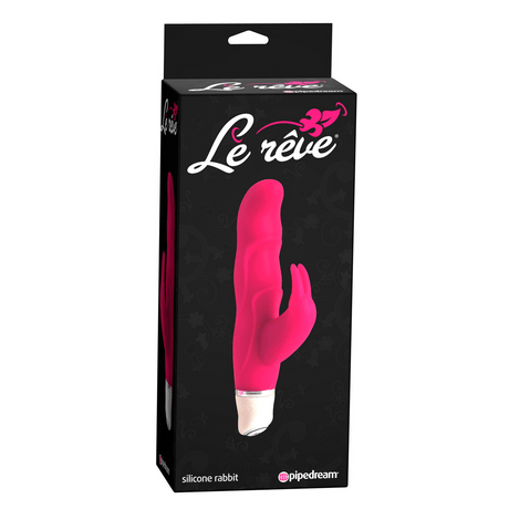 Rabbit-Vibrator Pipedream Le Reve aus Silikon Pink – Ansicht 2