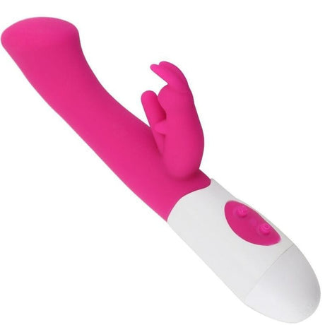 Rabbit-Vibrator Rabbit & Stimulator g-Spot 10 Geschwindigkeiten Rosa