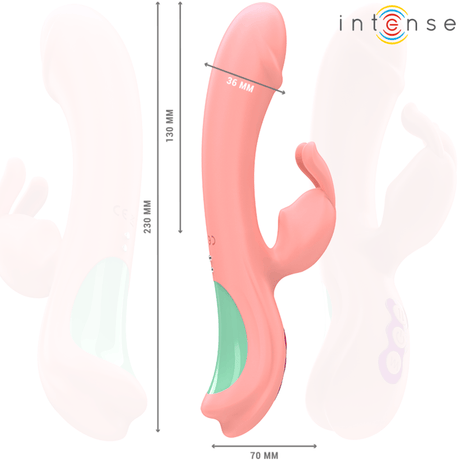 Rabbit-Vibrator Rachel Rabbit 5 Vibrationen Rosa 23 x 3,6 cm