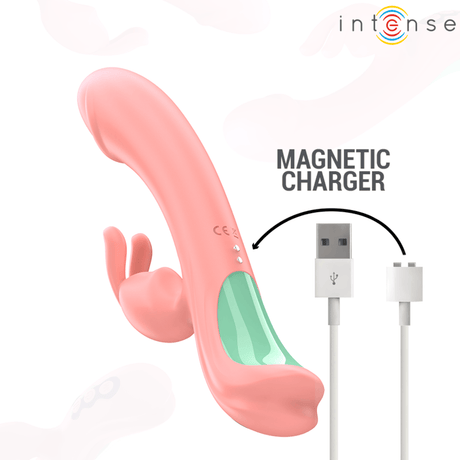 Rabbit-Vibrator Rachel Rabbit 5 Vibrationen Rosa 23 x 3,6 cm