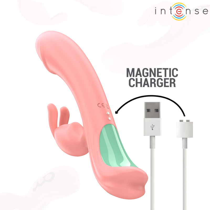 Rabbit-Vibrator Rachel Rabbit 5 Vibrationen Rosa 23 x 3,6 cm