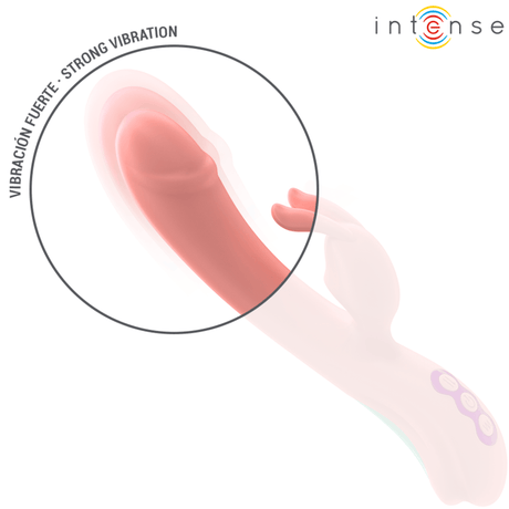 Rabbit-Vibrator Rachel Rabbit 5 Vibrationen Rosa 23 x 3,6 cm