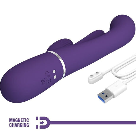 Rabbit-Vibrator Shania Triple Rabbit Multifunktions Lila