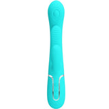 Rabbit-Vibrator Shania Triple Rabbit Multifunktionsvibrator 3 in 1 Blau