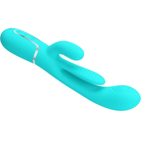 Rabbit-Vibrator Shania Triple Rabbit Multifunktionsvibrator 3 in 1 Blau