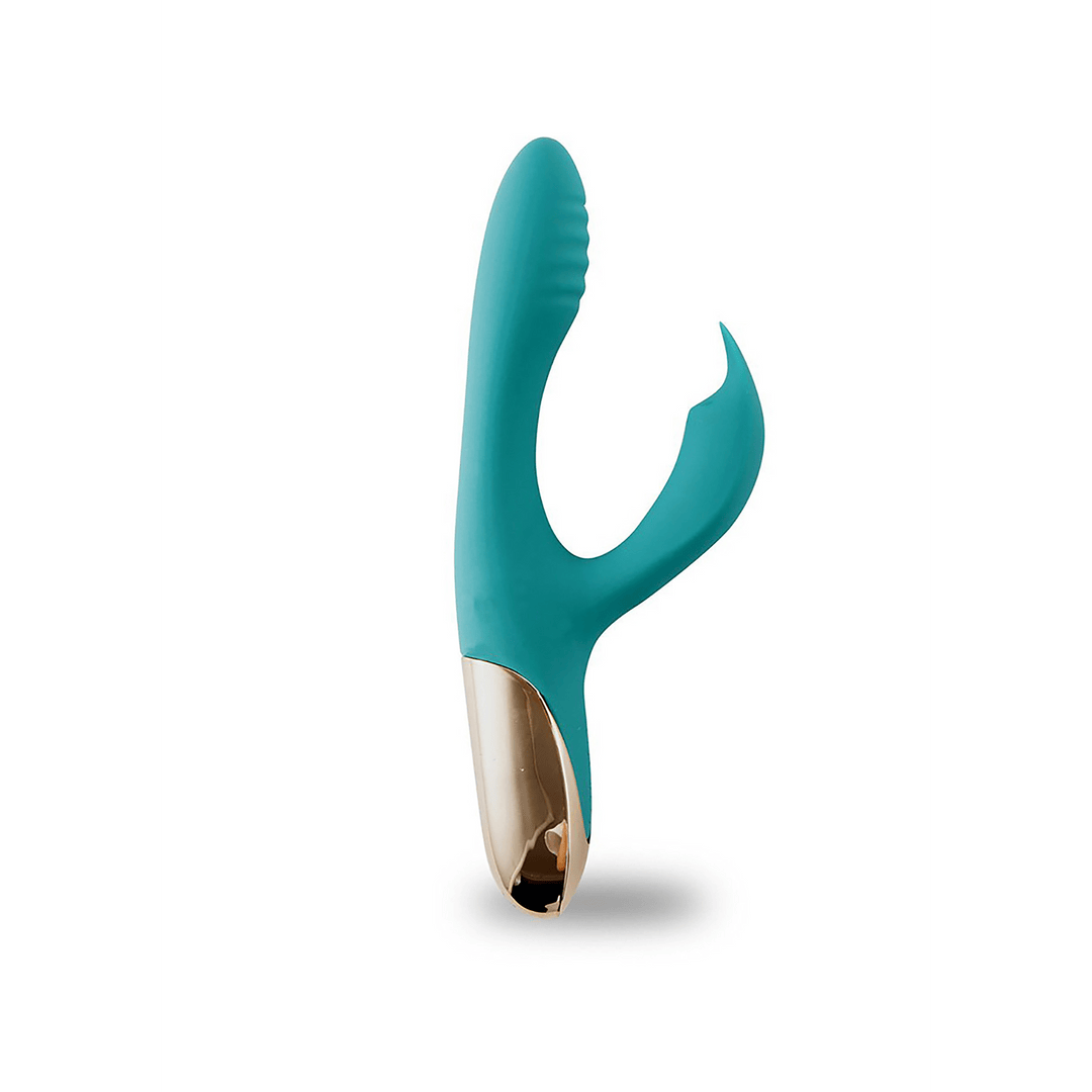 Rabbit-Vibrator Skyler mit Klitorisarm 21,6 x 3,2 cm