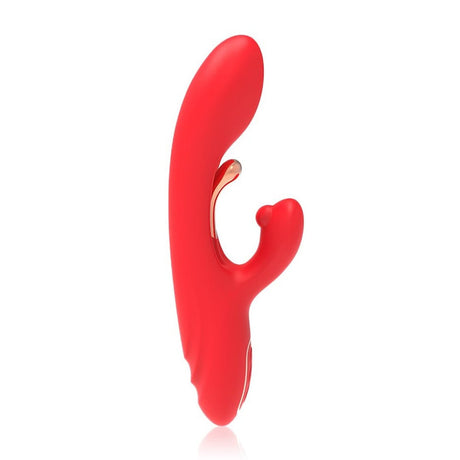 Rabbit-Vibrator The Ace mit drei Motoren Rot 23 x 4 cm – Ansicht 4