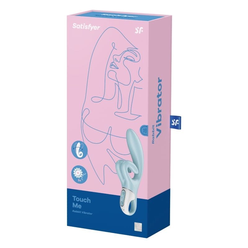 Rabbit-Vibrator Touch Me Blau – Ansicht 5