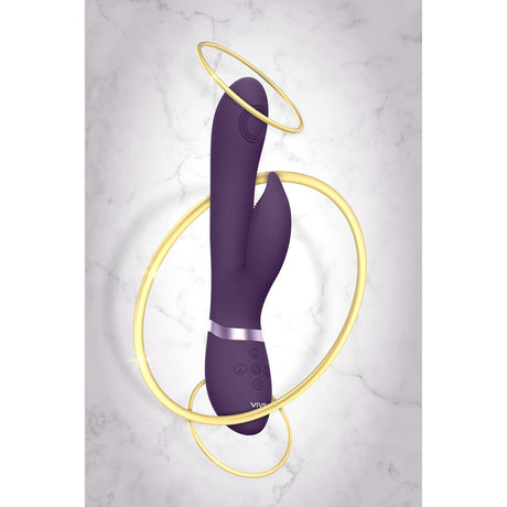Rabbit-Vibrator Vive Aimi Pulswelle G-Punkt Lila 22,3 x 3,3 cm – Ansicht 5