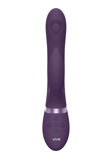 Rabbit-Vibrator Vive Aimi Pulswelle G-Punkt Lila 22,3 x 3,3 cm – Ansicht 3