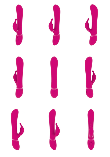 Rabbit-Vibrator Vive Chou G-Punkt Rabbit Pink 22,3 x 3,3 cm – Ansicht 6