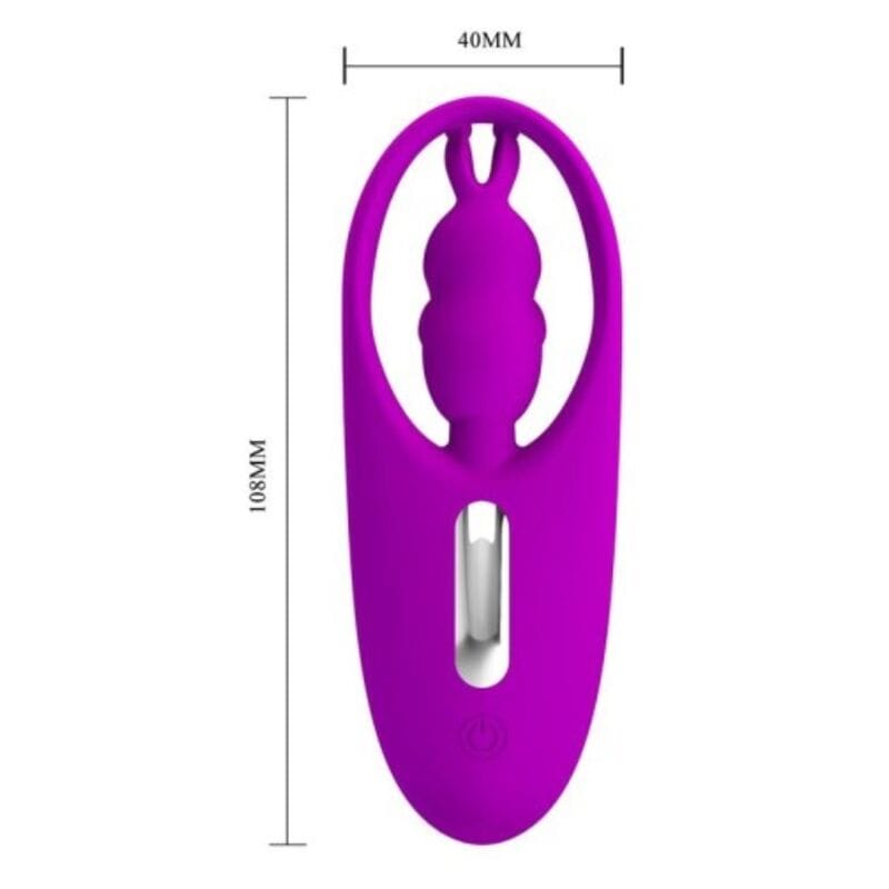 Rabbit-Vibrator Wild Stimulator für Höschen mit Fernbedienung Flieder 10,8 x 4 cm – Ansicht 5