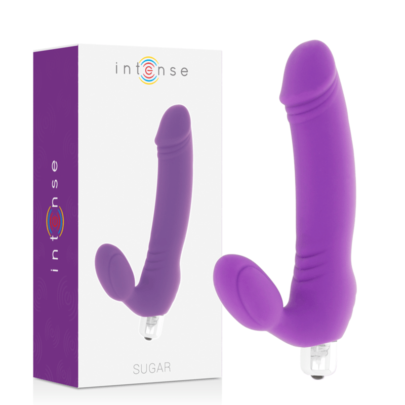 Rabbit-Vibrator Zucker Sieben Geschwindigkeiten Silikon Flieder 17,5 x 3 cm