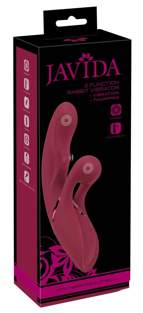 Rabbitvibrator 22,3 x 3,7 cm