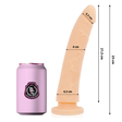 Realistischer Dildo Türkis 23 x 4,5 cm