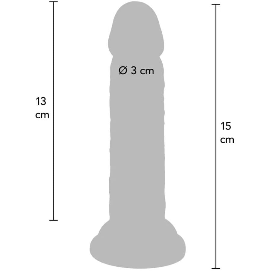 Realistischer Dildo Deluxe 13 x 3 cm – Ansicht 4