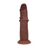 Dildo Realistischer Dual Density Gleithaut 18,5 x Ø 3,9 cm – Ansicht 4