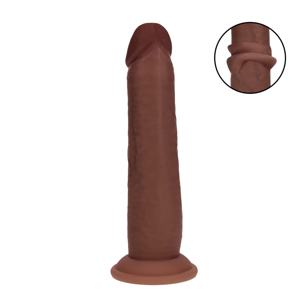 Realistischer Dildo Dual Density Gleithaut 20,5 x Ø 4,3 cm