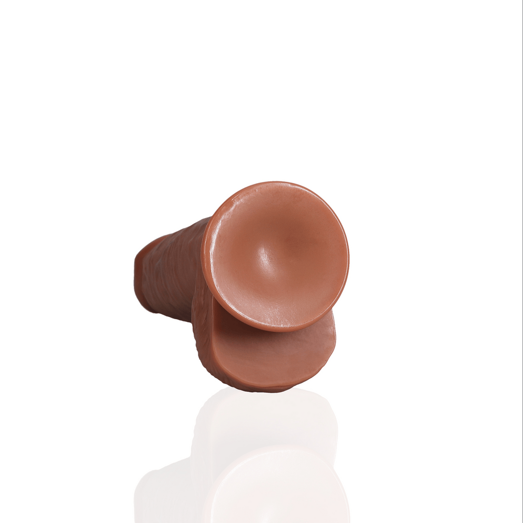 Realistischer Dildo extra dick gerade mit Hoden 16,5 x Ø 6,6 cm – Ansicht 19