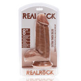 Realistischer Dildo extra dick gerade mit Hoden 16,5 x Ø 6,6 cm – Ansicht 16