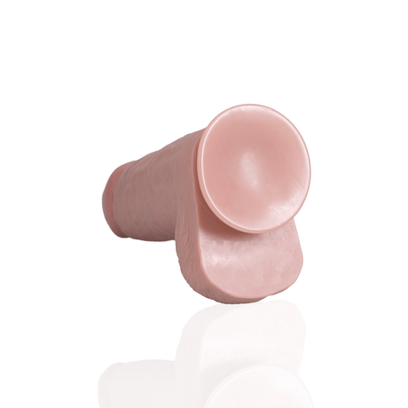 Realistischer Dildo extra dick gerade mit Hoden 16,5 x Ø 6,6 cm – Ansicht 13