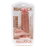 Realistischer Dildo extra dick gerade mit Hoden 16,5 x Ø 6,6 cm – Ansicht 9