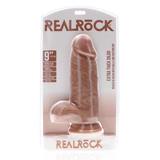 Realistischer Dildo extra dick gerade mit Hoden 7,5 x Ø 7,6 cm – Ansicht 16