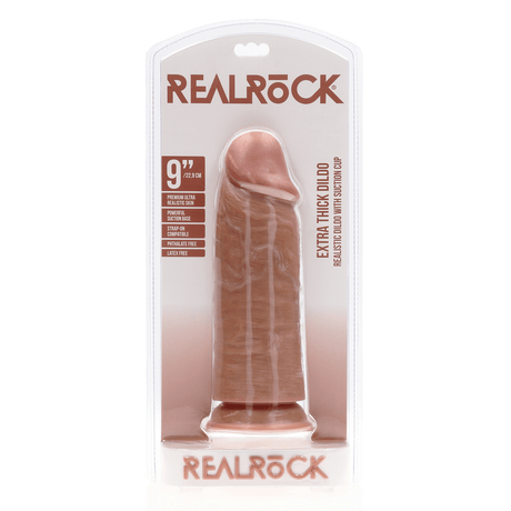 Realistischer Dildo extra dick gerade ohne Hoden 23 x Ø 7,6 cm – Ansicht 16