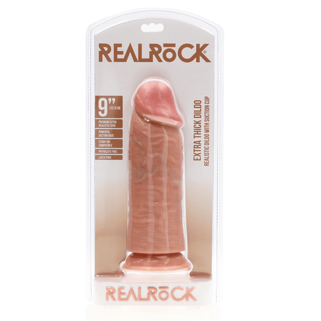 Realistischer Dildo extra dick gerade ohne Hoden 23 x Ø 7,6 cm – Ansicht 9