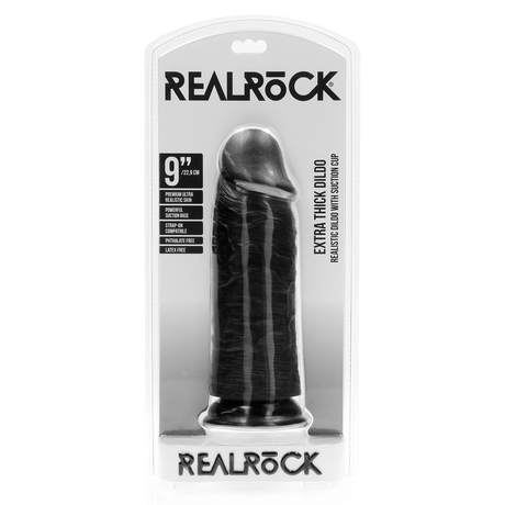 Realistischer Dildo extra dick gerade ohne Hoden 23 x Ø 7,6 cm – Ansicht 2