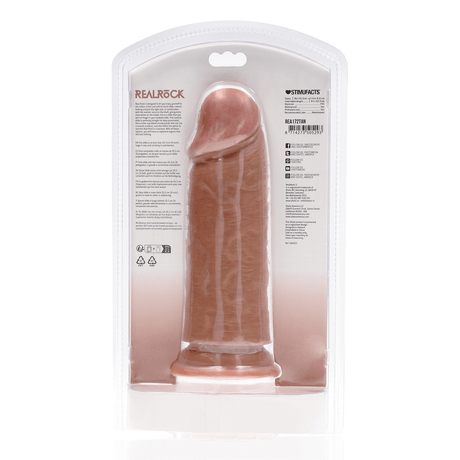 Realistischer Dildo extra dick gerade ohne Hoden Hautfarbe 20,3 x Ø 6,6 cm – Ansicht 10