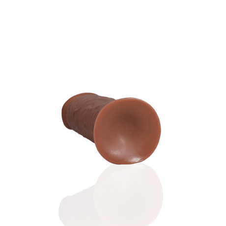 Realistischer Dildo extra dick gerade ohne Hoden Hautfarbe 20,3 x Ø 6,6 cm – Ansicht 11